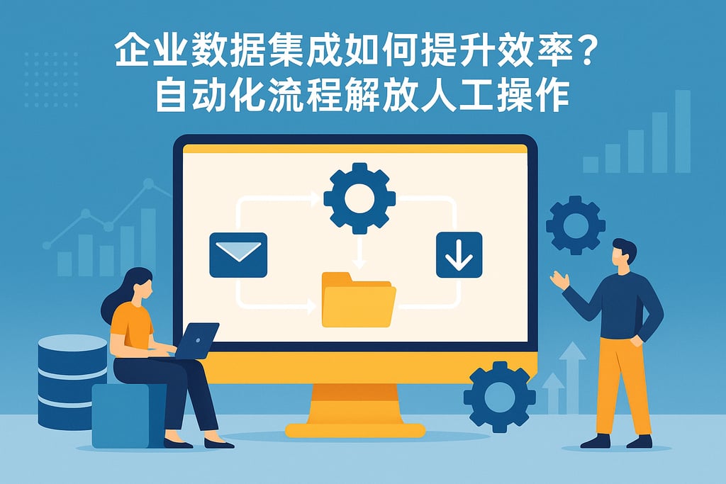 企业数据集成如何提升效率？自动化流程解放人工操作
