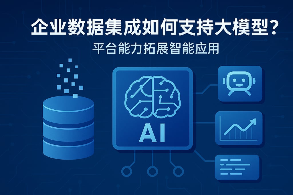 企业数据集成如何支持大模型？平台能力拓展智能应用
