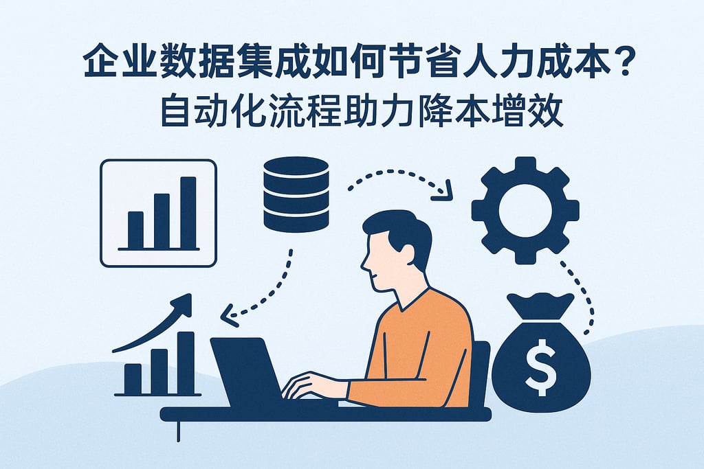 企业数据集成如何节省人力成本？自动化流程助力降本增效