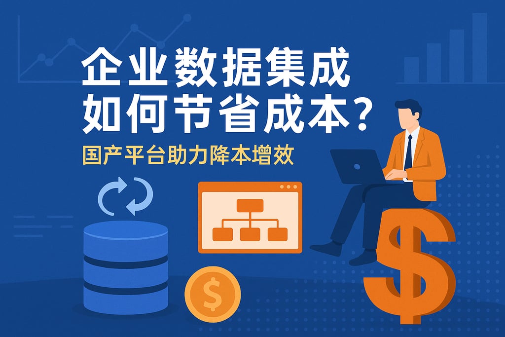 企业数据集成如何节省成本？国产平台助力降本增效