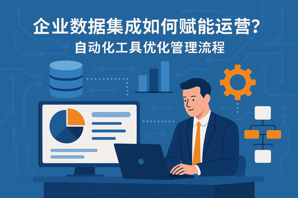 企业数据集成如何赋能运营？自动化工具优化管理流程