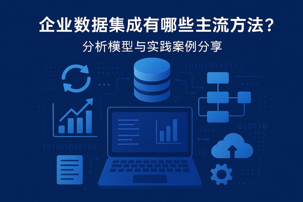 企业数据集成有哪些主流方法？分析模型与实践案例分享