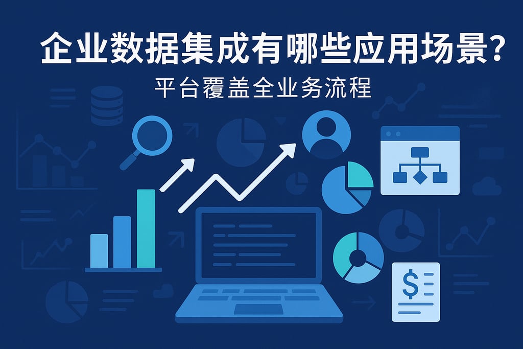 企业数据集成有哪些应用场景？平台覆盖全业务流程