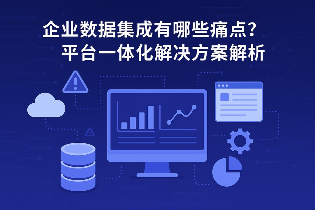 企业数据集成有哪些痛点？平台一体化解决方案解析