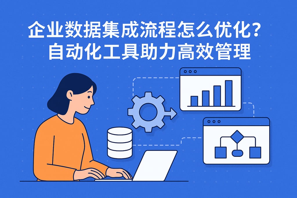 企业数据集成流程怎么优化？自动化工具助力高效管理