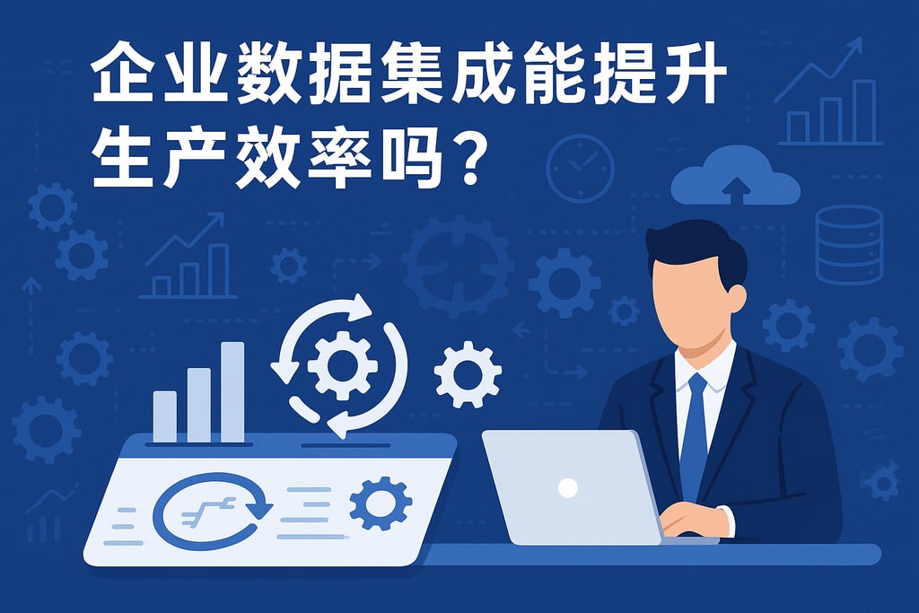 企业数据集成能提升生产效率吗？平台方案优化流程环节