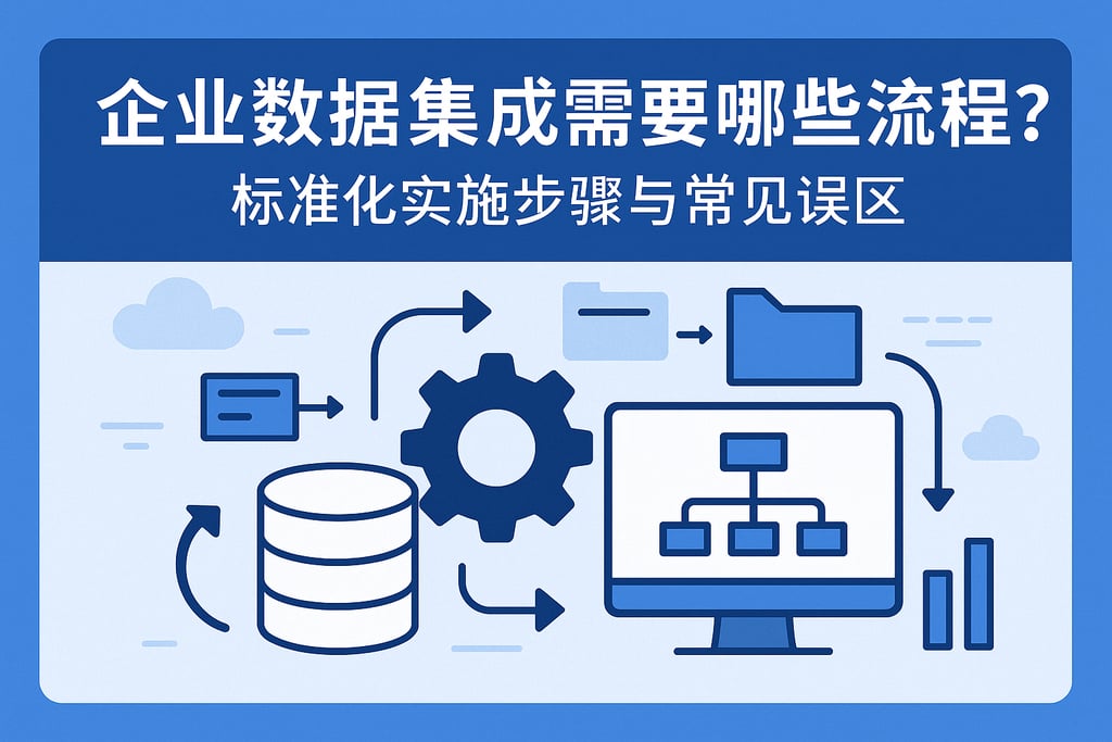 企业数据集成需要哪些流程？标准化实施步骤与常见误区