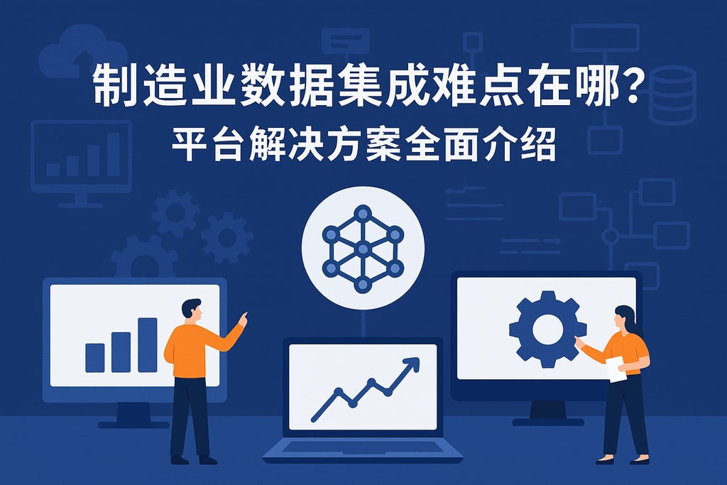 制造业数据集成难点在哪？平台解决方案全面介绍