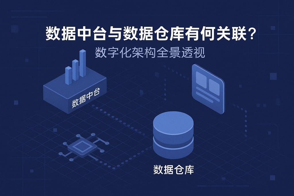 数据中台与数据仓库有何关联？数字化架构全景透视