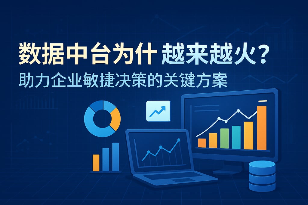 数据中台为什么越来越火？助力企业敏捷决策的关键方案