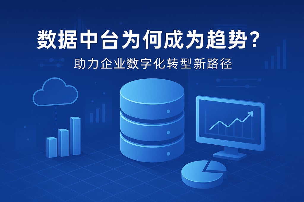 数据中台为何成为趋势？助力企业数字化转型新路径
