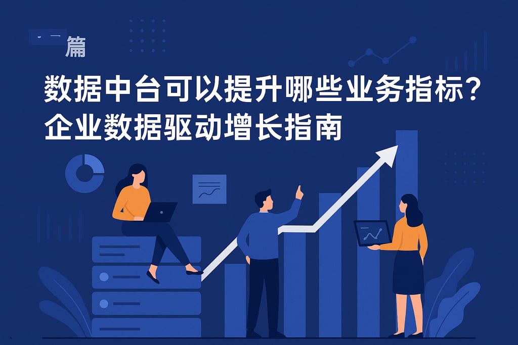数据中台可以提升哪些业务指标？企业数据驱动增长指南