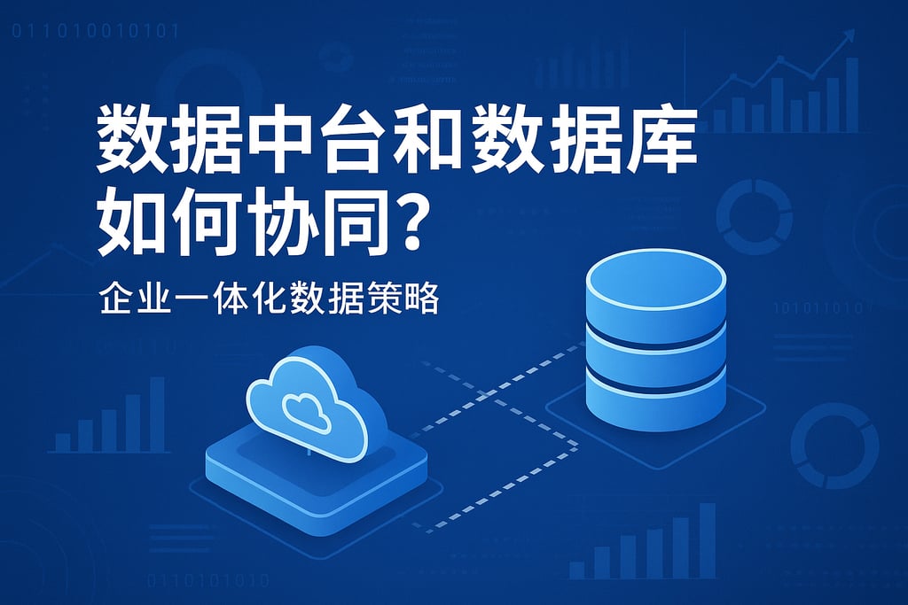 数据中台和数据库如何协同？企业一体化数据策略