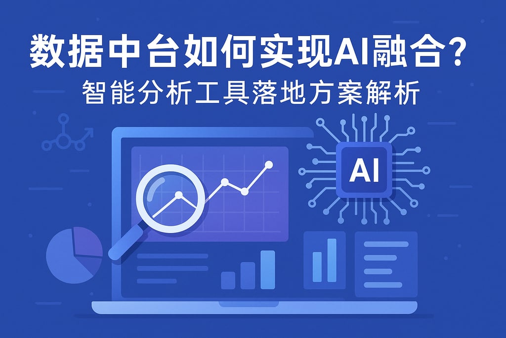数据中台如何实现AI融合？智能分析工具落地方案解析