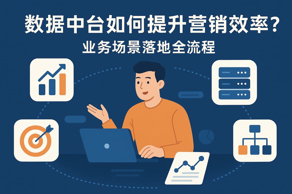 数据中台如何提升营销效率？业务场景落地全流程