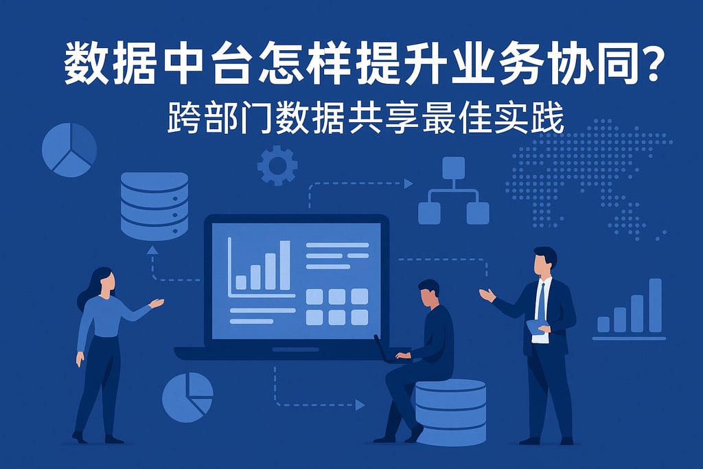 数据中台怎样提升业务协同？跨部门数据共享最佳实践