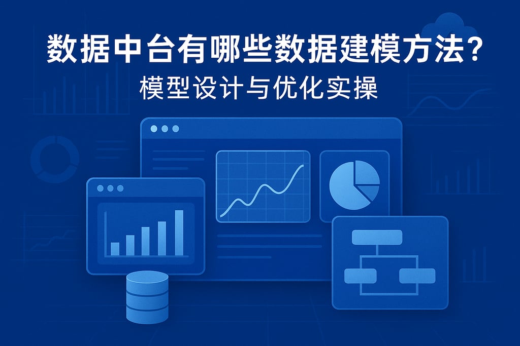 数据中台有哪些数据建模方法？模型设计与优化实操