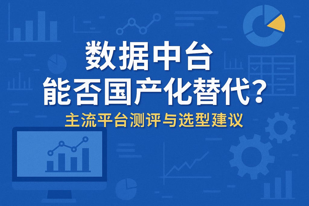 数据中台能否国产化替代？主流平台测评与选型建议