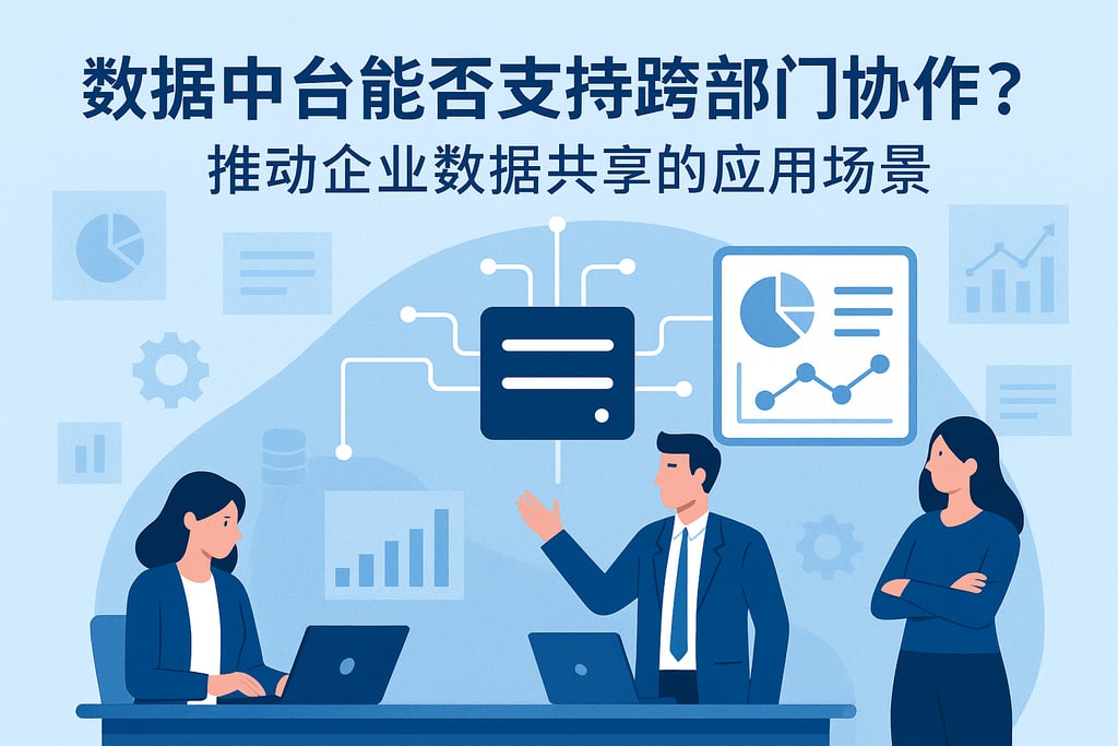 数据中台能否支持跨部门协作？推动企业数据共享的应用场景