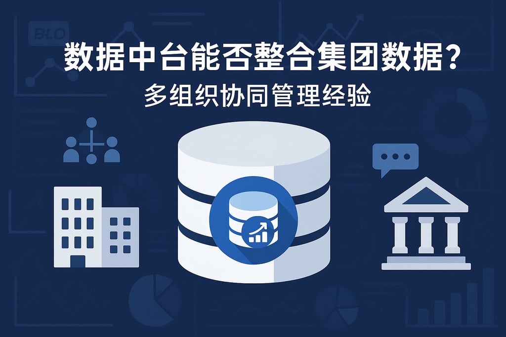 数据中台能否整合集团数据？多组织协同管理经验