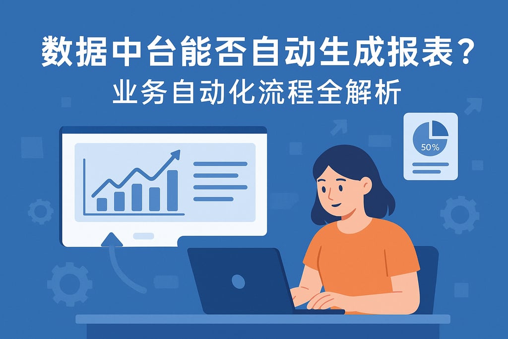数据中台能否自动生成报表？业务自动化流程全解析