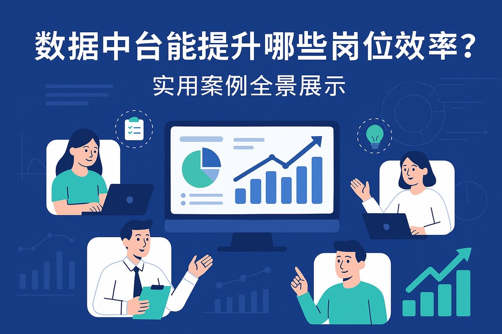 数据中台能提升哪些岗位效率？实用案例全景展示