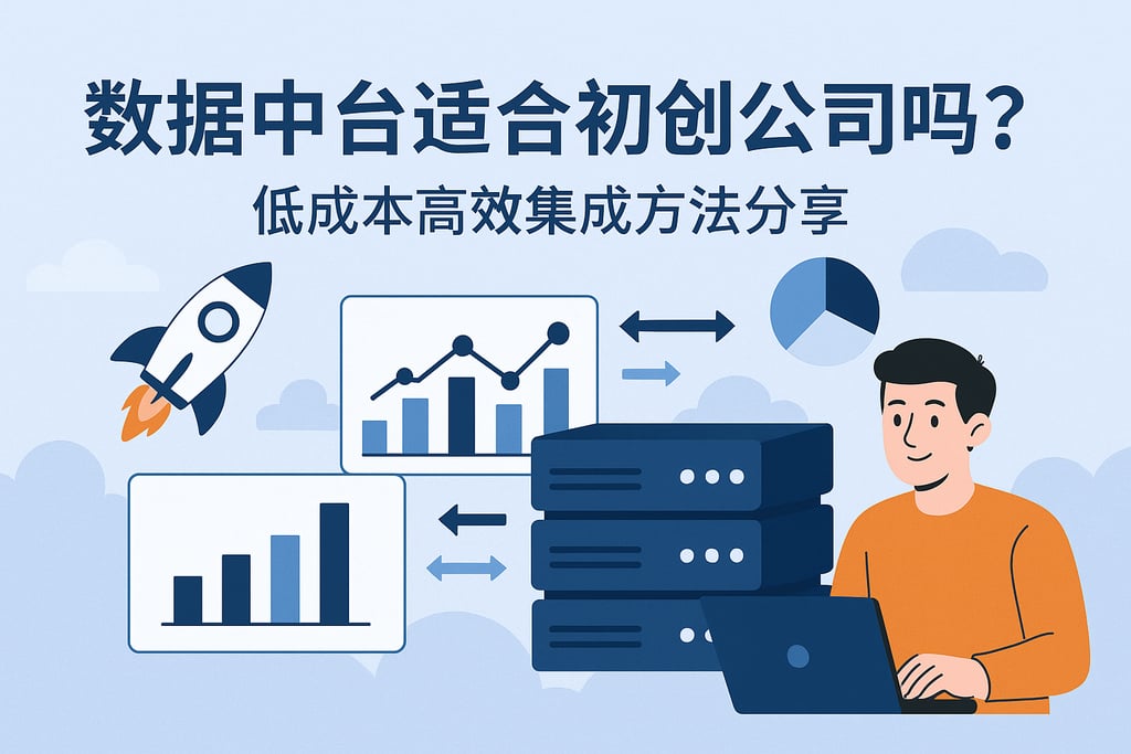 数据中台适合初创公司吗？低成本高效集成方法分享