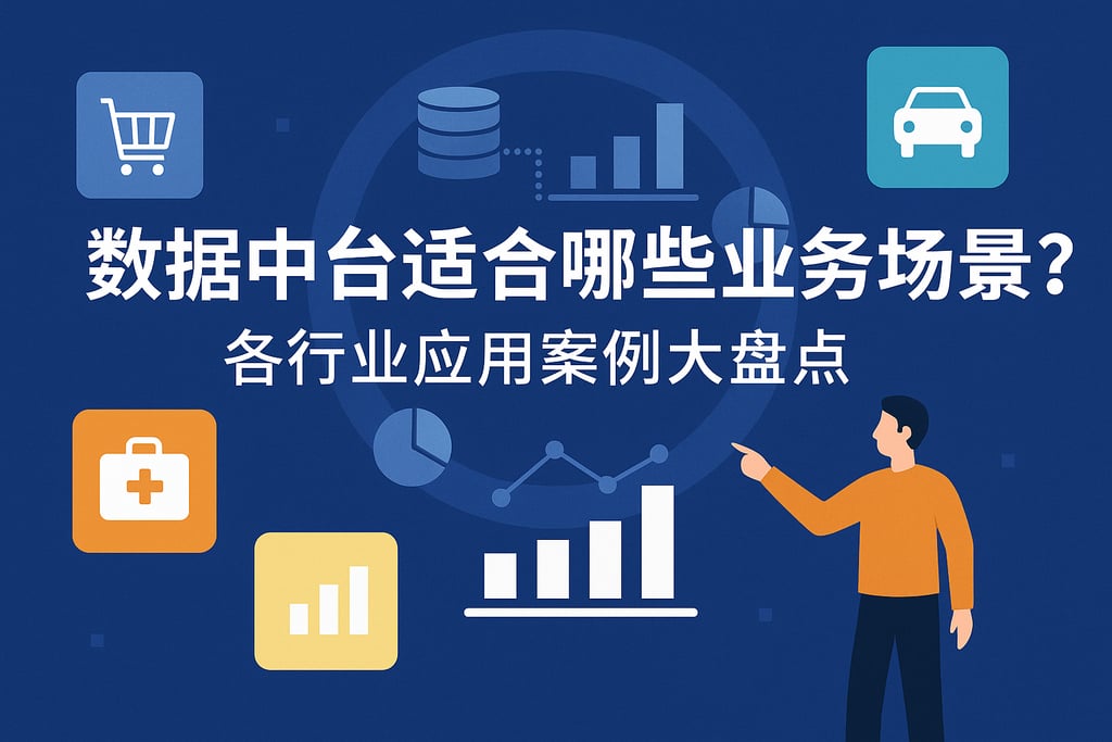 数据中台适合哪些业务场景？各行业应用案例大盘点