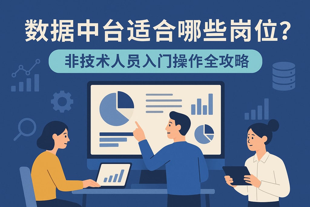 数据中台适合哪些岗位？非技术人员入门操作全攻略