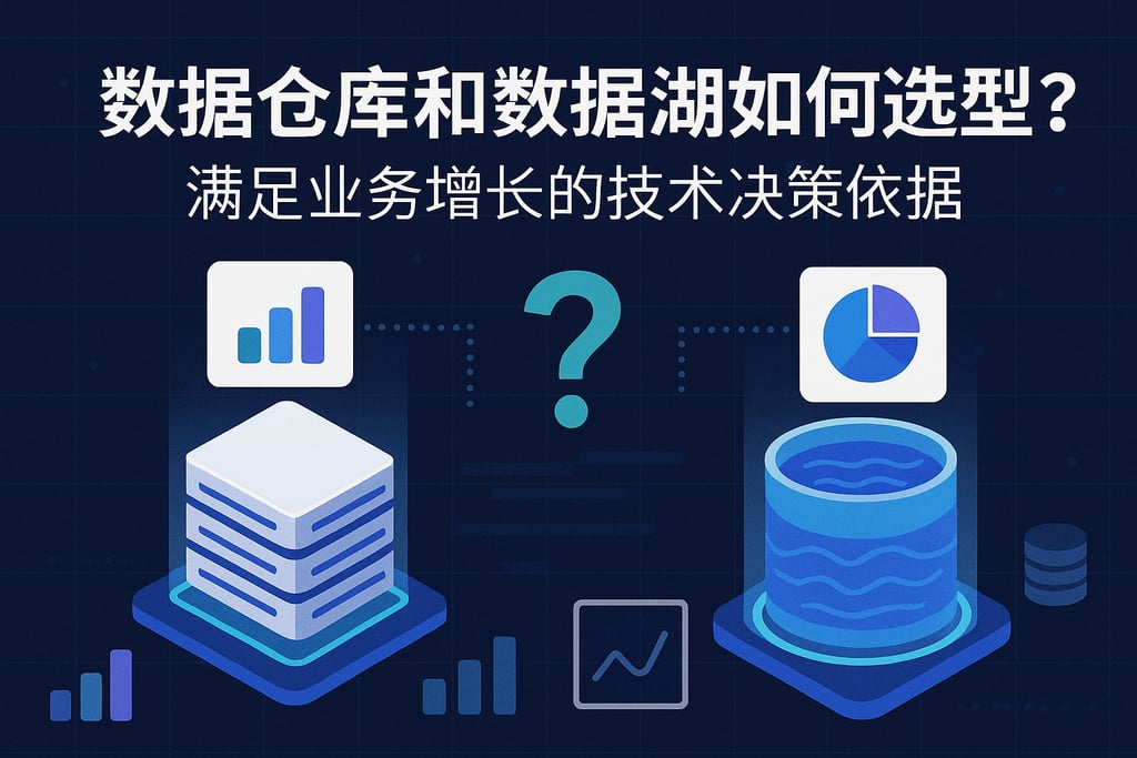 数据仓库和数据湖如何选型？满足业务增长的技术决策依据