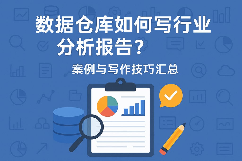数据仓库如何写行业分析报告？案例与写作技巧汇总