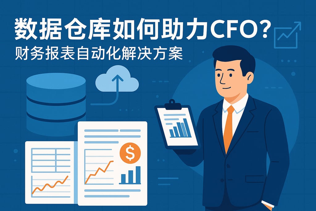 数据仓库如何助力CFO？财务报表自动化解决方案