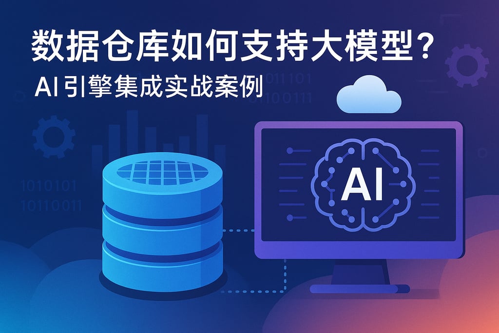 数据仓库如何支持大模型？AI引擎集成实战案例