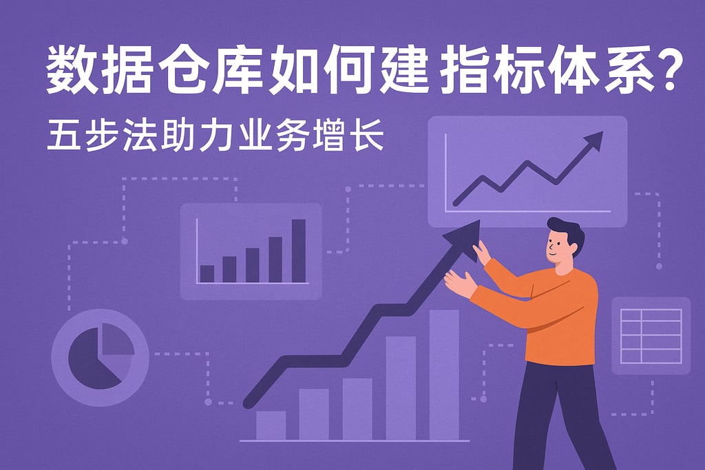数据仓库如何构建指标体系？五步法助力业务增长