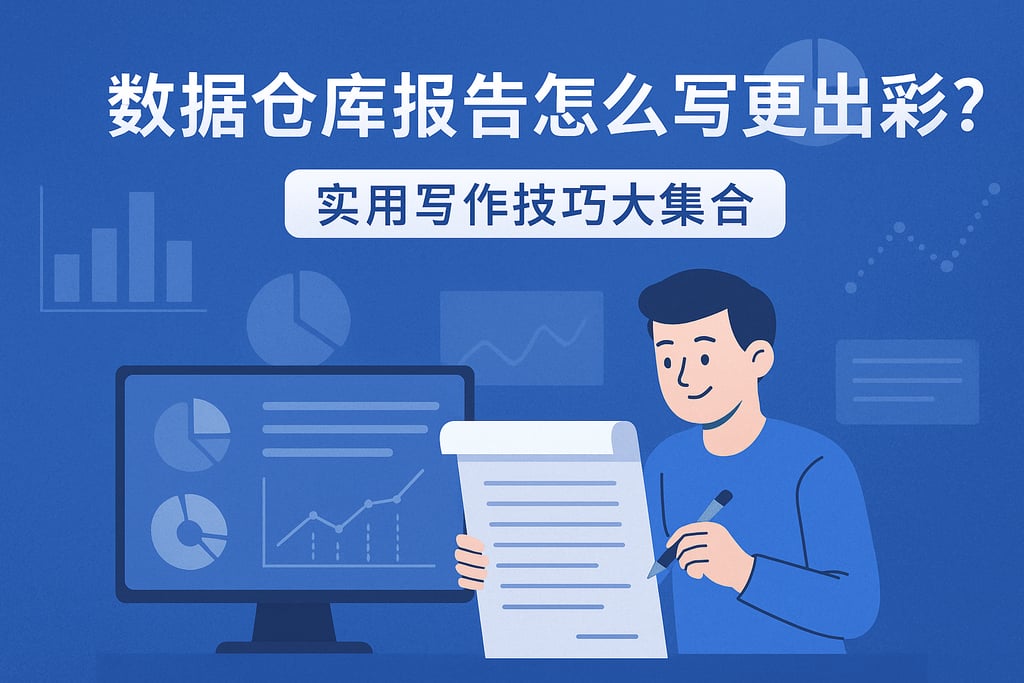 数据仓库报告怎么写更出彩？实用写作技巧大集合