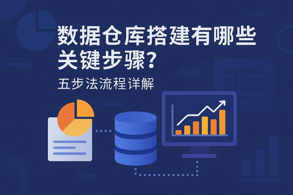数据仓库搭建有哪些关键步骤？五步法流程详解