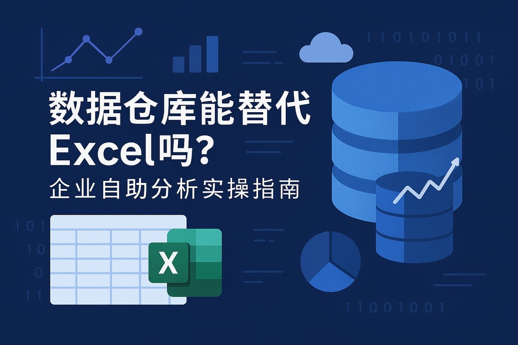 数据仓库能替代Excel吗？企业自助分析实操指南