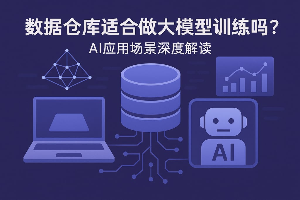 数据仓库适合做大模型训练吗？AI应用场景深度解读