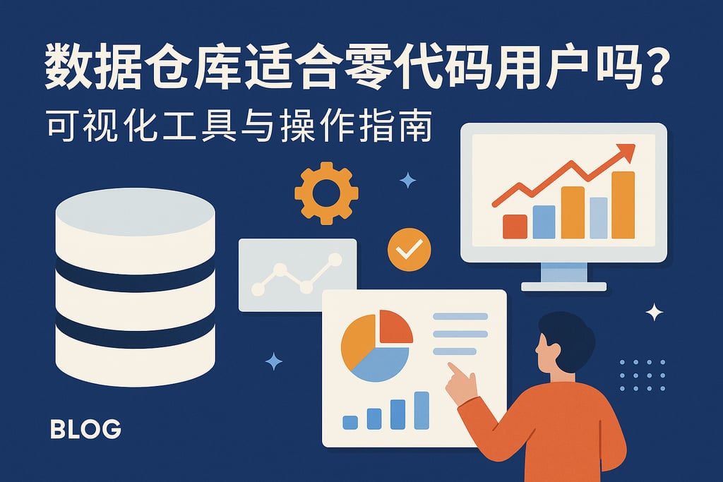 数据仓库适合零代码用户吗？可视化工具与操作指南