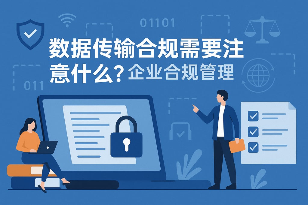数据传输合规需要注意什么？企业合规管理全流程