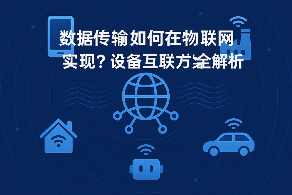 数据传输在物联网如何实现？设备互联方案全解析