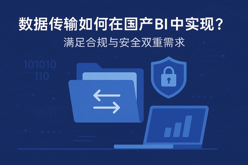 数据传输如何在国产BI中实现？满足合规与安全双重需求