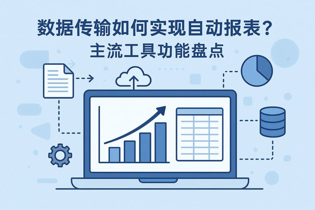 数据传输如何实现自动报表？主流工具功能盘点