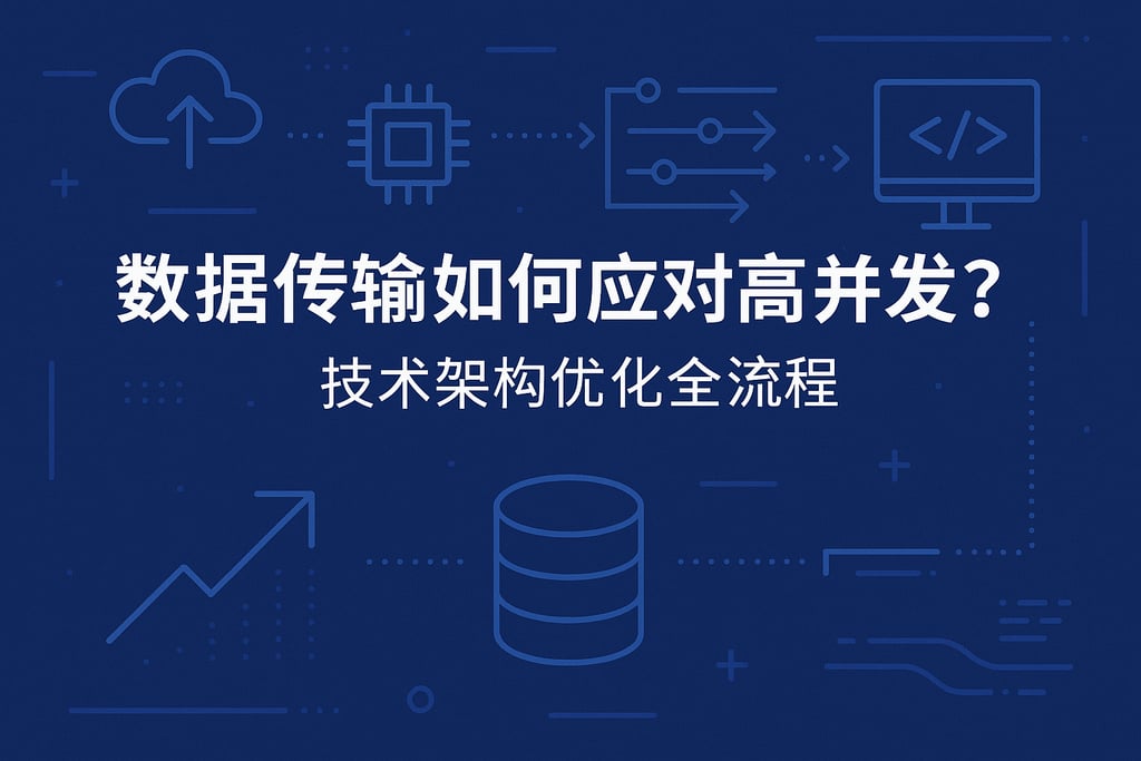 数据传输如何应对高并发？技术架构优化全流程