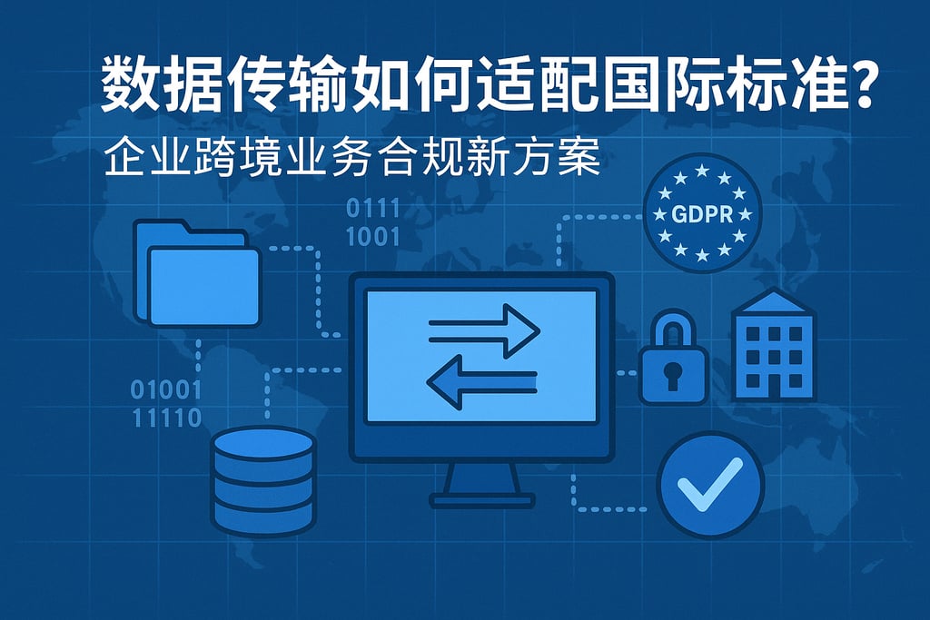 数据传输如何适配国际标准？企业跨境业务合规新方案