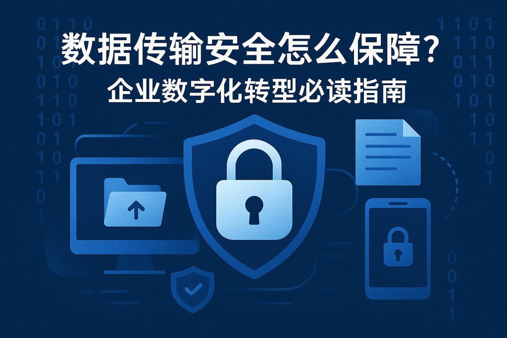 数据传输安全怎么保障？企业数字化转型必读指南