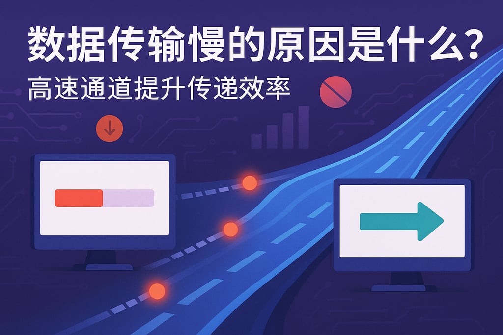 数据传输慢的原因是什么？高速通道提升传递效率