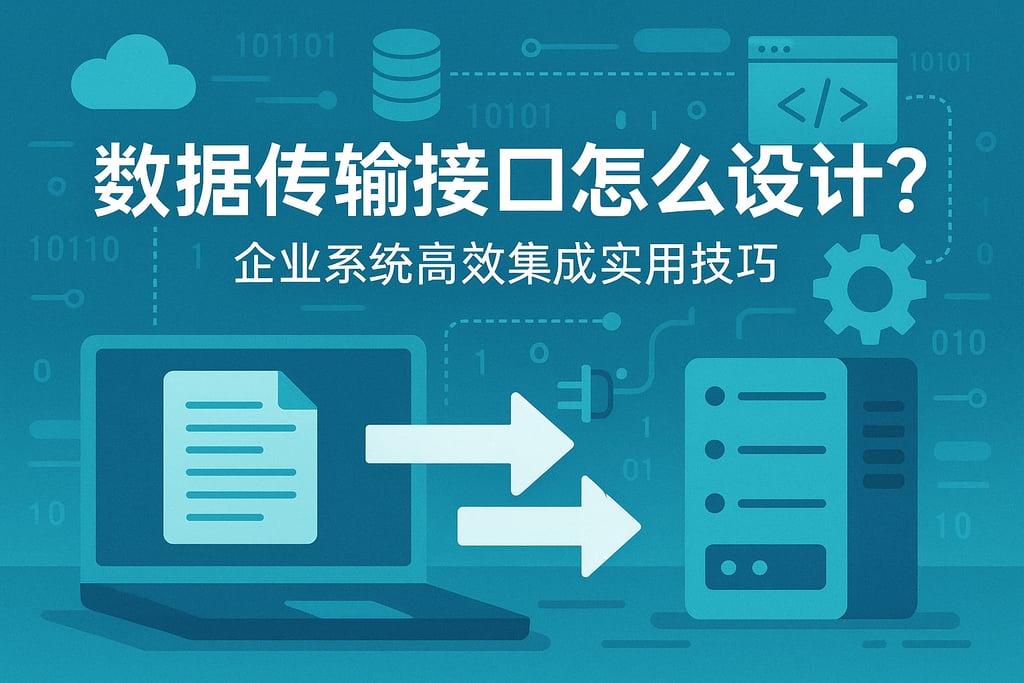 数据传输接口怎么设计？企业系统高效集成实用技巧