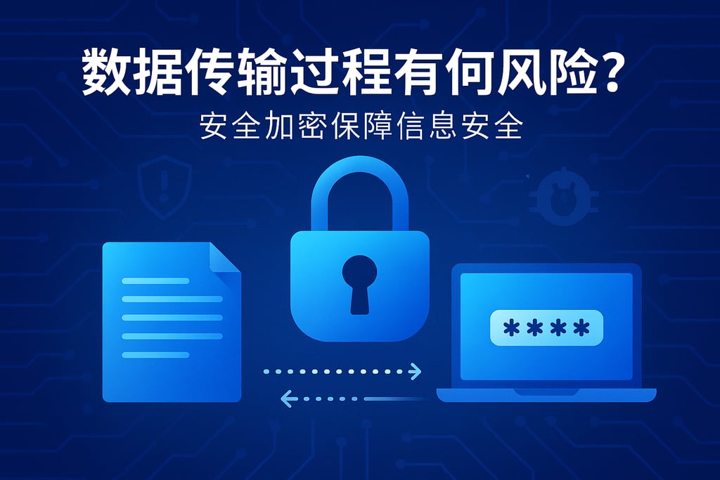 数据传输过程有何风险？安全加密保障信息安全