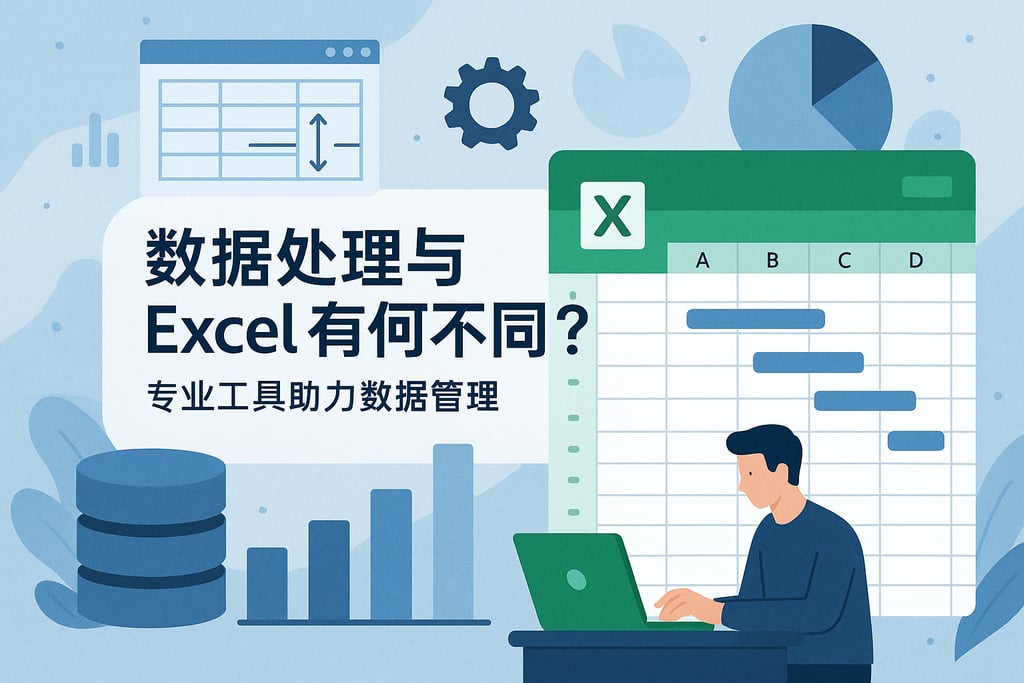 数据处理与Excel有何不同？专业工具助力数据管理